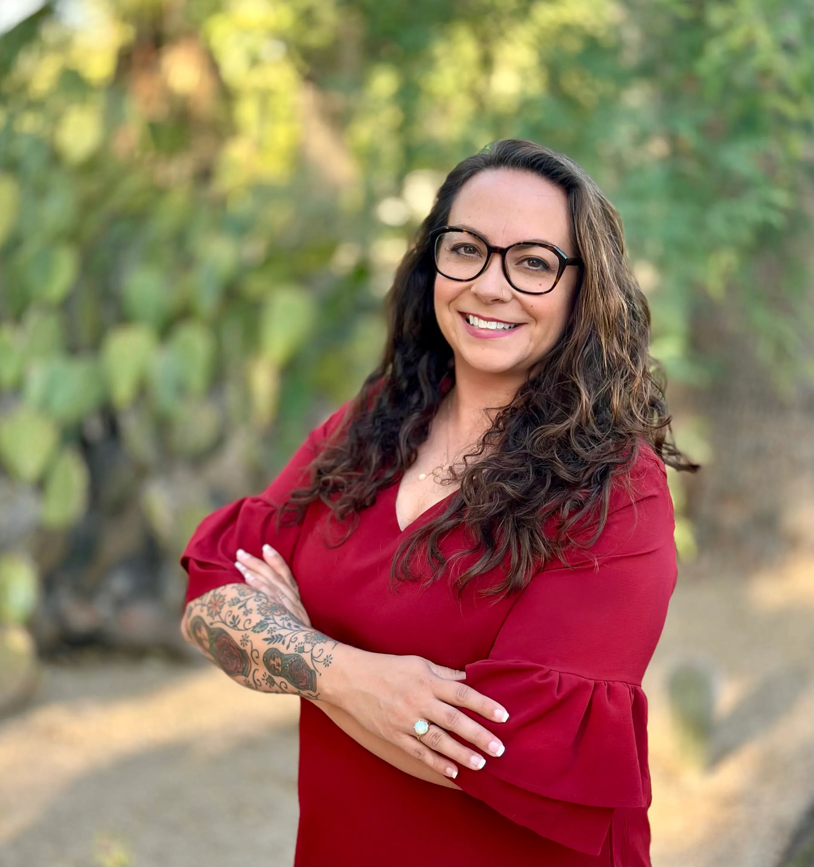 Portrait of Piper Jordan, candidate for the Tanque Verde Unified School District Governing Board
